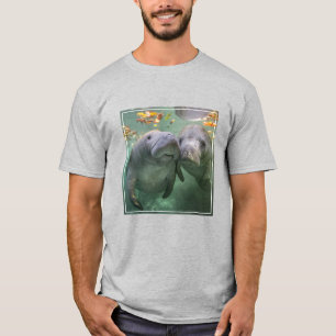 T-shirt Animaux de bébés cutest   Deux Manatees