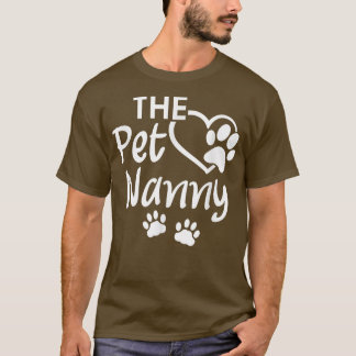T-shirt Animaux de compagnie Nanny Animaux de compagnie as