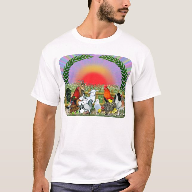 T-shirt Animaux de ferme (Devant)
