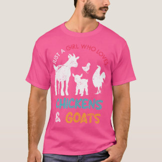 T-shirt Animaux de ferme amusants Chèvres d'élevage Chèvre