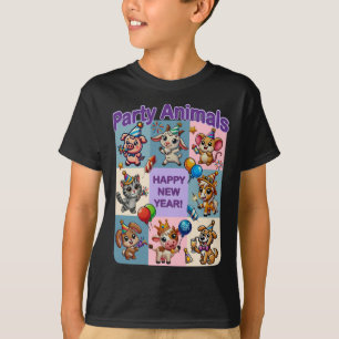 T-shirt Animaux de fête "Bonne année"