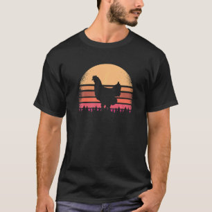 T-shirt Animaux de la ferme avicole Elevage Rétro Années 8