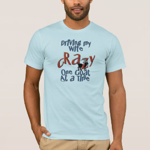T-shirt Animaux de la ferme de chèvre animal fou femme chè