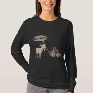 T-shirt Animaux de montagne Hilarious, chèvre d'évanouis