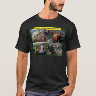 T-shirt Animaux des îles de Galapagos