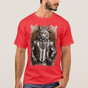 T-shirt Animaux en voie de disparition Lynx Baltique Nikko