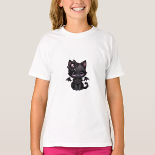 T-shirt Animaux Kawaii Pastel Gothique Fantastique Sombres
