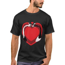 animaux mignons de la Saint-Valentin amour