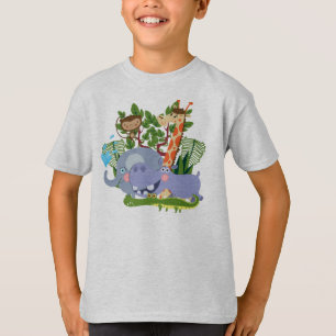 T-shirt Animaux mignons de safari