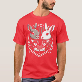 T-shirt Animaux mignons garçon de la Saint-Valentin