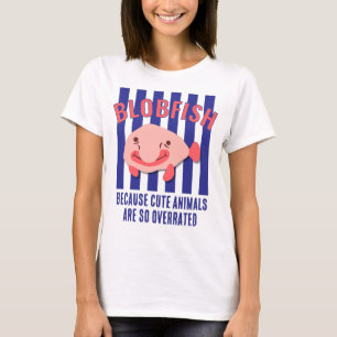 T-shirt Animaux Mignons Surévalués Texte Personnalisé Amus