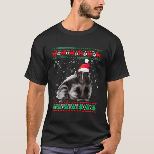 T-shirt Animaux moches Skunk (Devant)