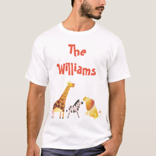 T-shirt Animaux Safari en famille