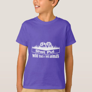 T-shirt animaux sauvages de piste et de champ