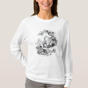 T-shirt Animaux sauvages 'd'une histoire de la terre
