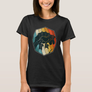 T-shirt Animaux tropicaux Reptile Lizard Retro Igu