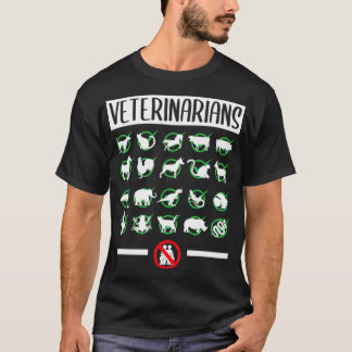 T-shirt Animaux vétérinaires amusant Vétérinaire Graduate