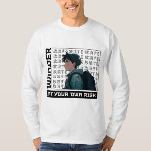 T-shirt Anime Anime Toddler animations errante