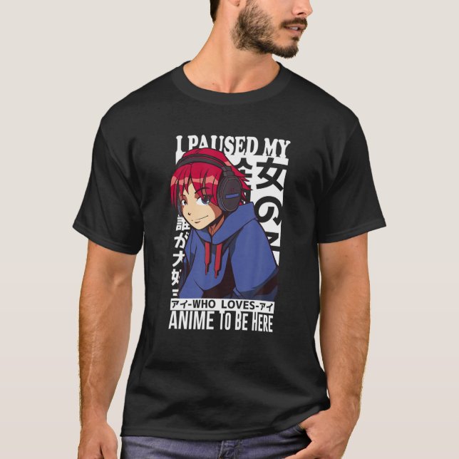 T-shirt Anime Art Pour Femmes Ados Filles Hommes Anime Mer (Devant)