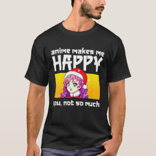 T-shirt Anime Art Pour Femmes N Filles Hommes Anime Merch 