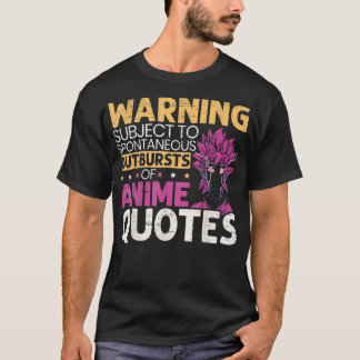 T-shirt Anime cite le lecteur de manga Otaku Kawaii Lover