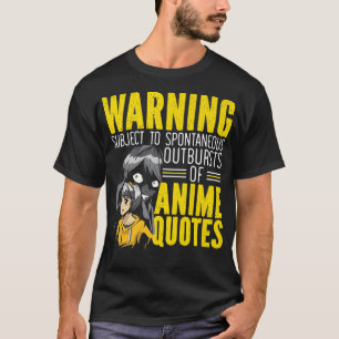 T-shirt Anime cite le lecteur de manga Otaku Kawaii Lover 
