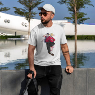 T-shirt Anime Couple Flirter