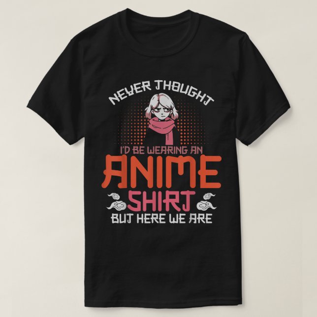 T-shirt Anime Débutant Culture Japonaise Otaku Manga  (Design devant)