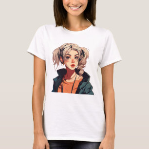 T-shirt Anime Dream : Beauté Beige-Haired