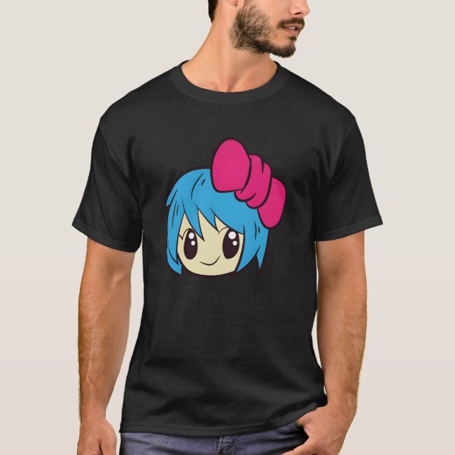 T-shirt Anime Est La Vie Anime Japonaise Anime (Devant)