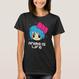 T-shirt Anime Est La Vie Japonaise Anime Amour Animes