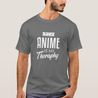 T-shirt Anime est mon ami thérapeutique