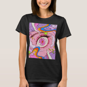 T-shirt Anime Eyes Pastel Kawaii Egirl esthétique japonais