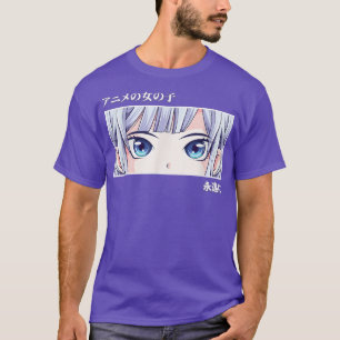 T-shirt Anime Girl Eyes Japon Culture Art japonais Esthet