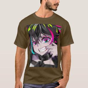 T-shirt Anime Girl Kawaii Waifu esthétique japonaise Otaku