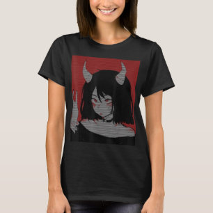 T-shirt Anime Girl Kawaii Waifu esthétique japonaise Otaku