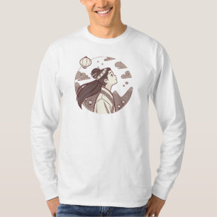 T-shirt Anime Girl Semble Blossom Cute Cadeau ✨ ☁️ 🗻 T-Sh