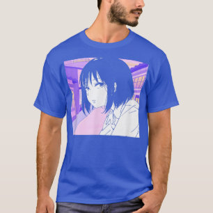 T-shirt Anime Girl Waifu Japonais esthétique Kawaii Girl O