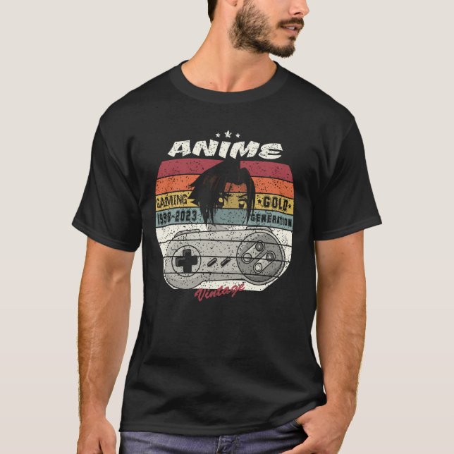 T-shirt Anime Gold Generation Gaming (Devant)