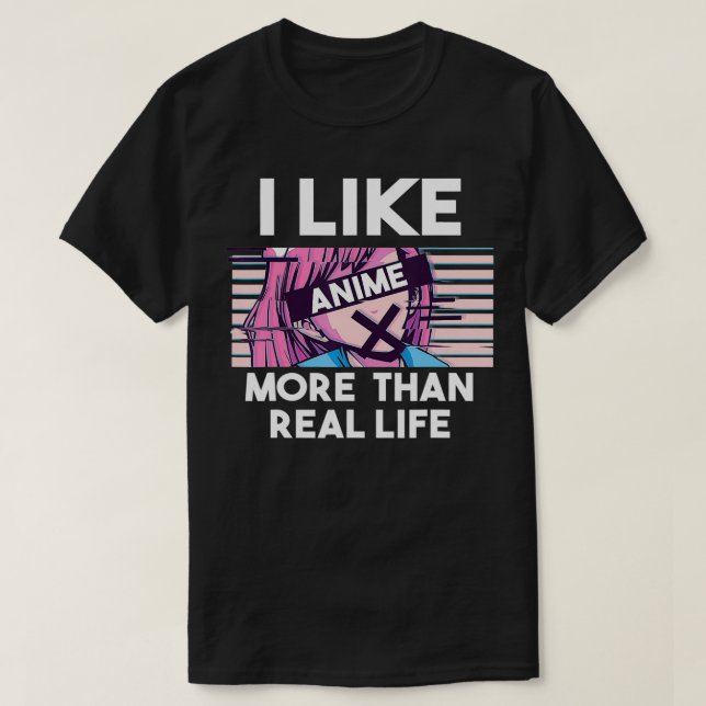 T-shirt Anime Great Gift Manga Japon Hommes garçons Kawaii (Design devant)