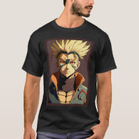 Anime Hero Yellow Haired Warrior