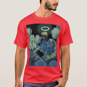 T-shirt Anime Horreur Déplaisante fille esthétique japonai