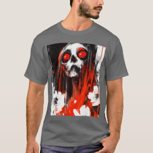 T-shirt Anime Horreur Japon Manga Japonais Creepy Kawaii A