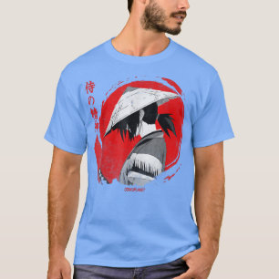 T-shirt Anime japonais Samouraï Aesthetic Otaku Manga Samu