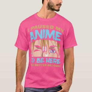 T-shirt Anime Japonais Triste Pour Les Ventilateurs Japona
