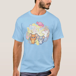 T-shirt Anime Magique Candyland avec Jerry et Tuffy