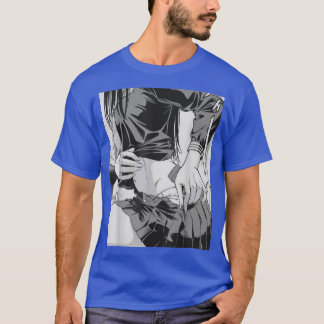 T-shirt Anime Manga Girl Waifu esthétique japonaise Otaku 