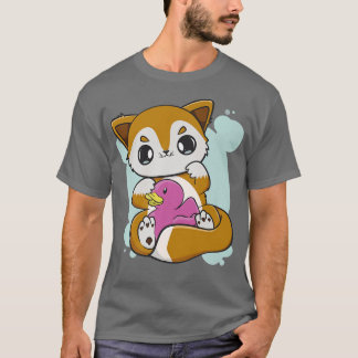 T-shirt Anime Mignonne Pour Avec Jouet Kawaii Canard Pour