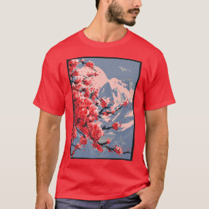 T-shirt Anime Noir Japon Style Cool Belle