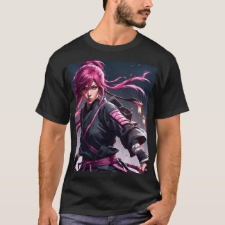 T-shirt Anime Samurai